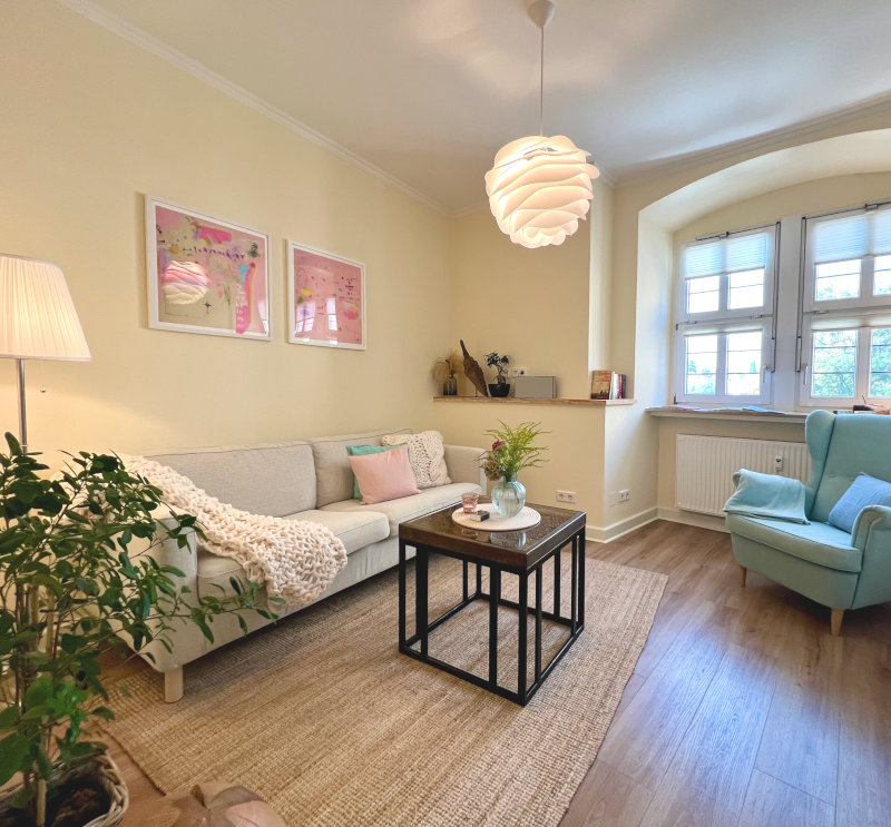 Apartment Gräfin Martha Maria • Design-Apartment mit Küchenbereich und Wohnzimmer • 1. OG • 45 m² • 1 Schlafzimmer • 2 Gäste